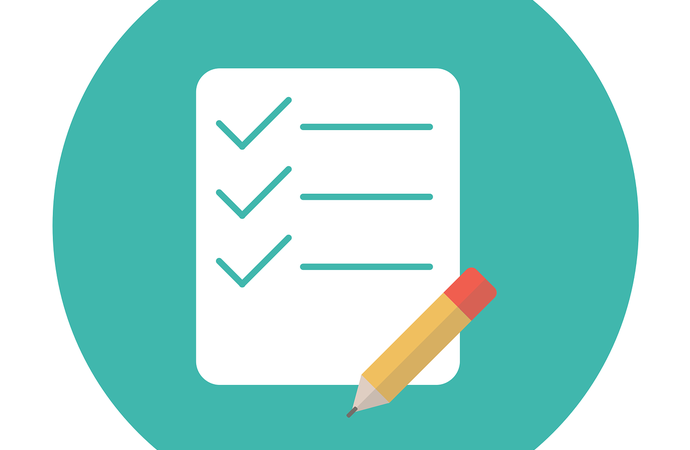 Checkliste - grafisch dargestellt
