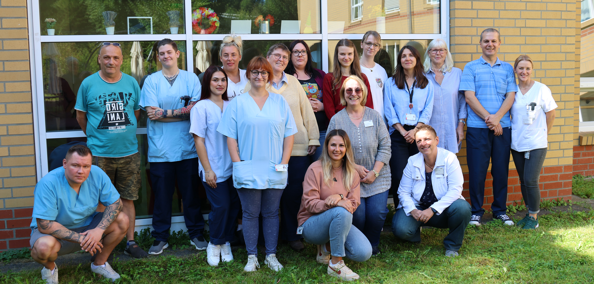 Das Team des LWL-Pflegezentrums Dortmund